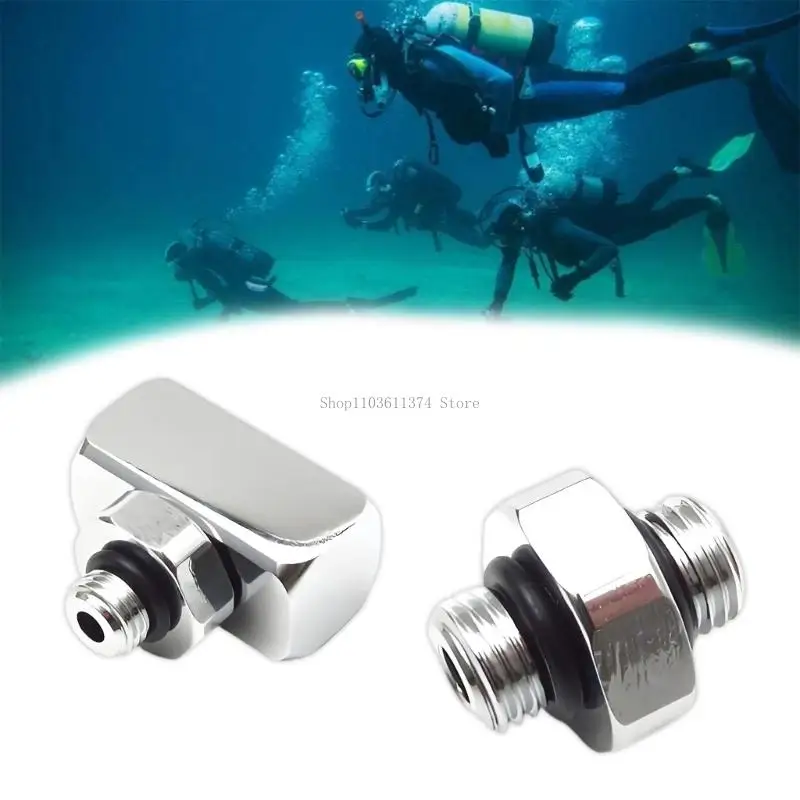 conector-encaixe-mangueira-para-roupa-mergulho-com-extremidade-metal-rosqueada-e-vedacao-preta-aneis-vedacao