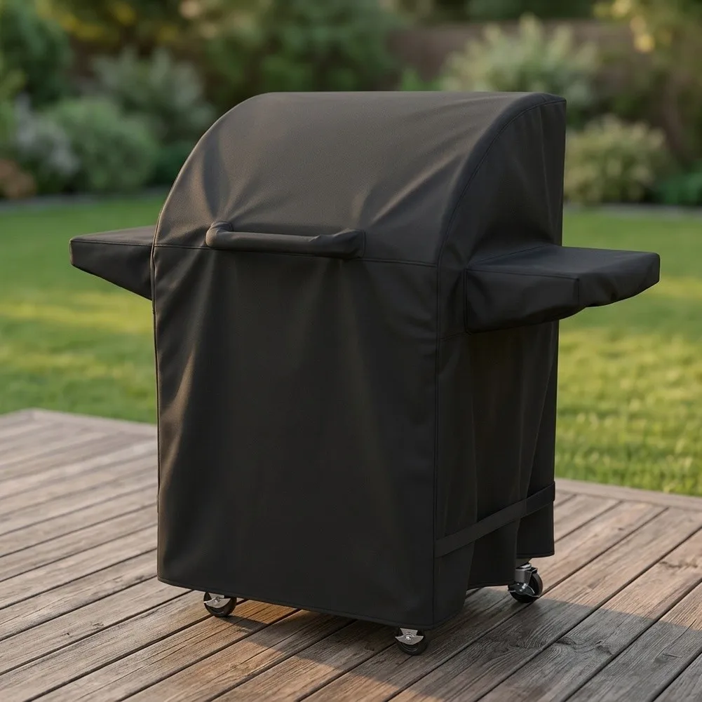 Outdoor Grilling Grill Cover Waterproof Protector Material Specified Multi-brand Fit Design Protects From  Outdoor