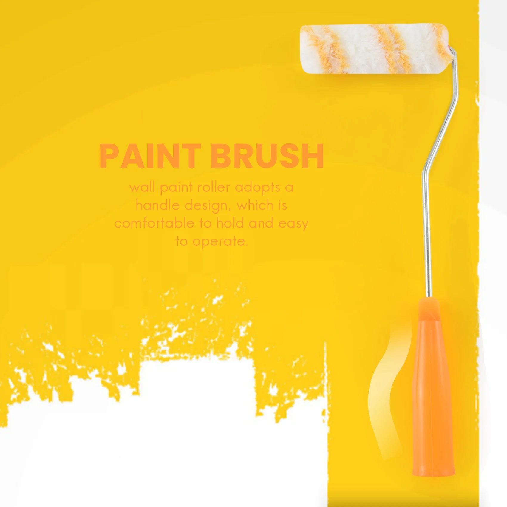 

ABLU-1 Набор 4-дюймовых насадок для покраски стен, сменная крышка валика, набор кистей для украшения дома с роликовой кистью