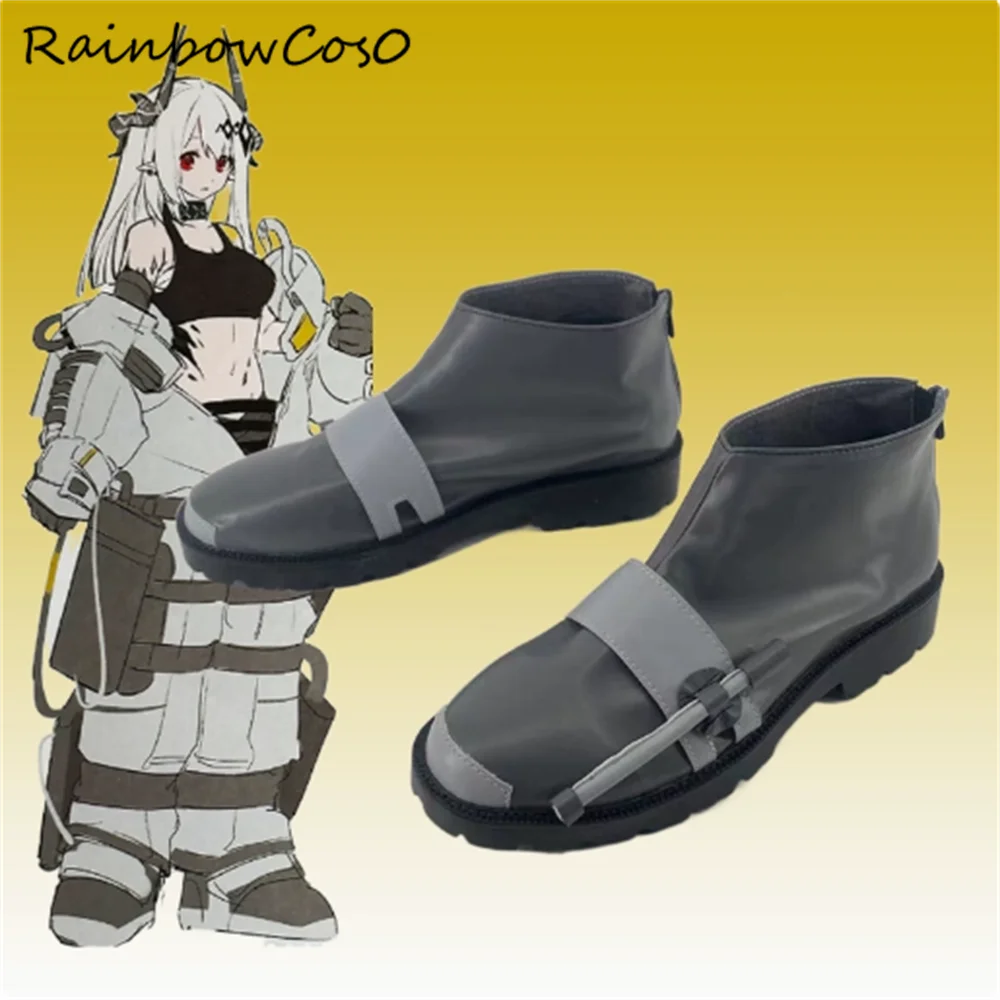 Mudrock Arknights Cosplay Shoes Boots Game Anime Party Halloween Chritmas RainbowCos0 W4437