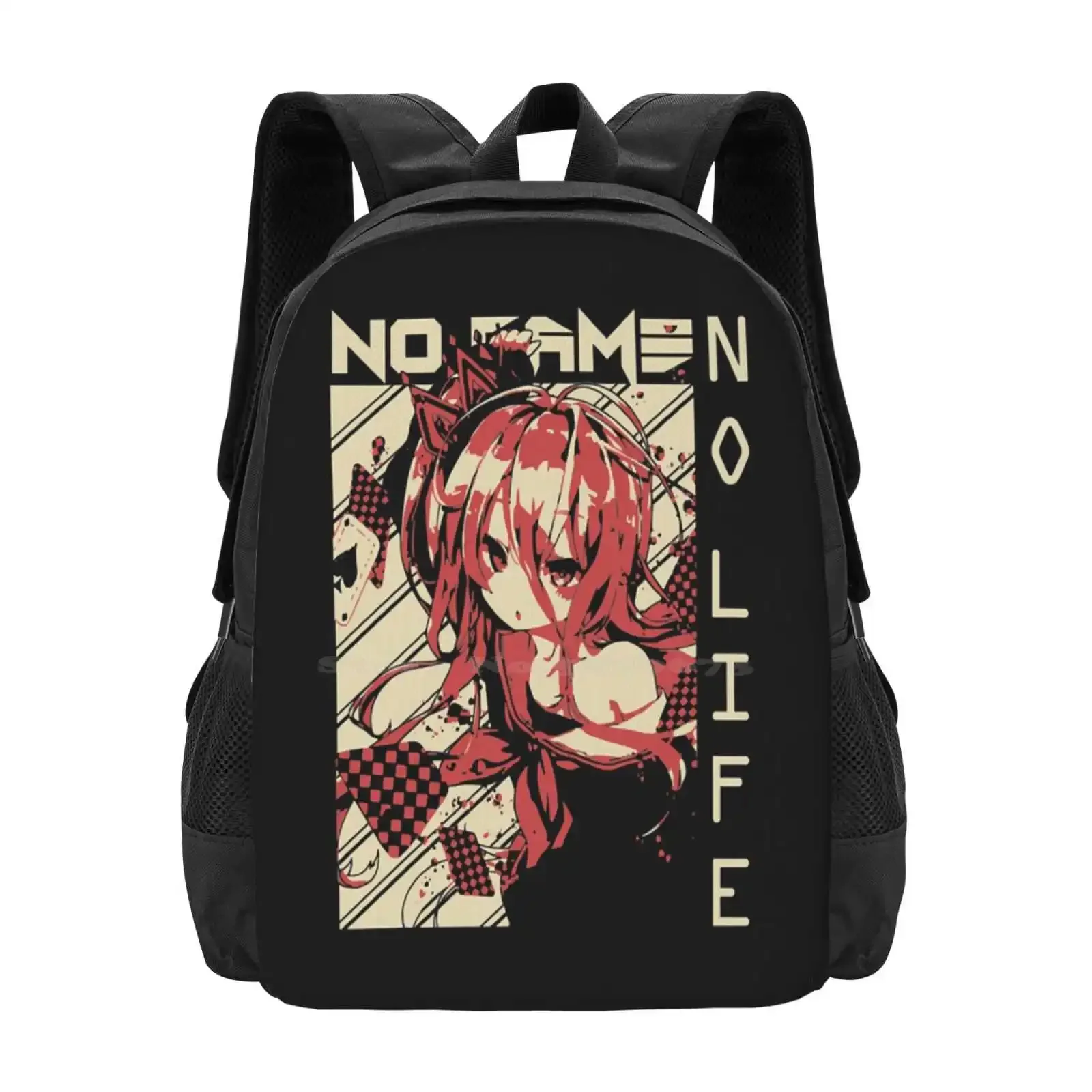 

Shiro No Game No Life Backpacks For School Teenagers Girls Travel Bags Anime Gaming Heartless Japanese Kingdom Hearts Manga