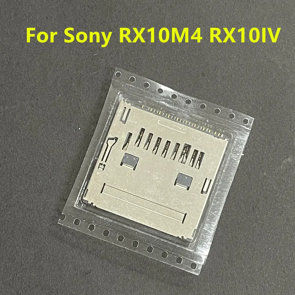 NEW For Sony RX10M4 RX10IV SD Memory Card Reader Connector Slot Holder RX10 Mark 4 IV M4 Mark4 MarkIV Camera Repair Spare Part