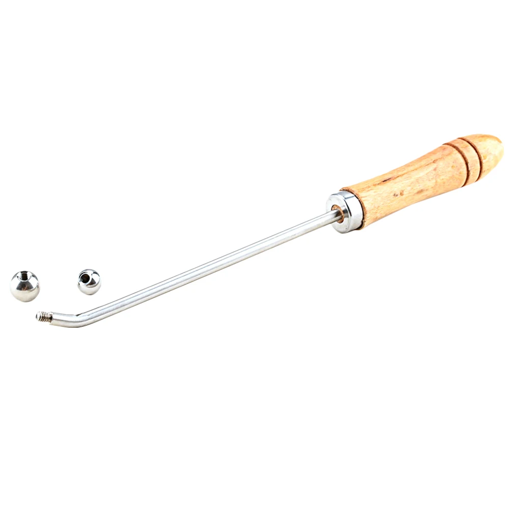 

Sax Tool Saxophone Dent Repair Instrument Accessories Sturdy Tools Wooden Neck Kit