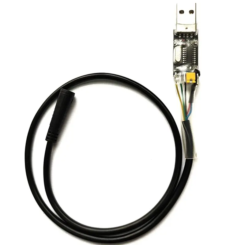 USB Programming Cable For 8Fun / Bafang BBS01 BBS02 BBS03 BBSHD Mid Drive / Center Electric Bike Motor Programmed Cable-N34R