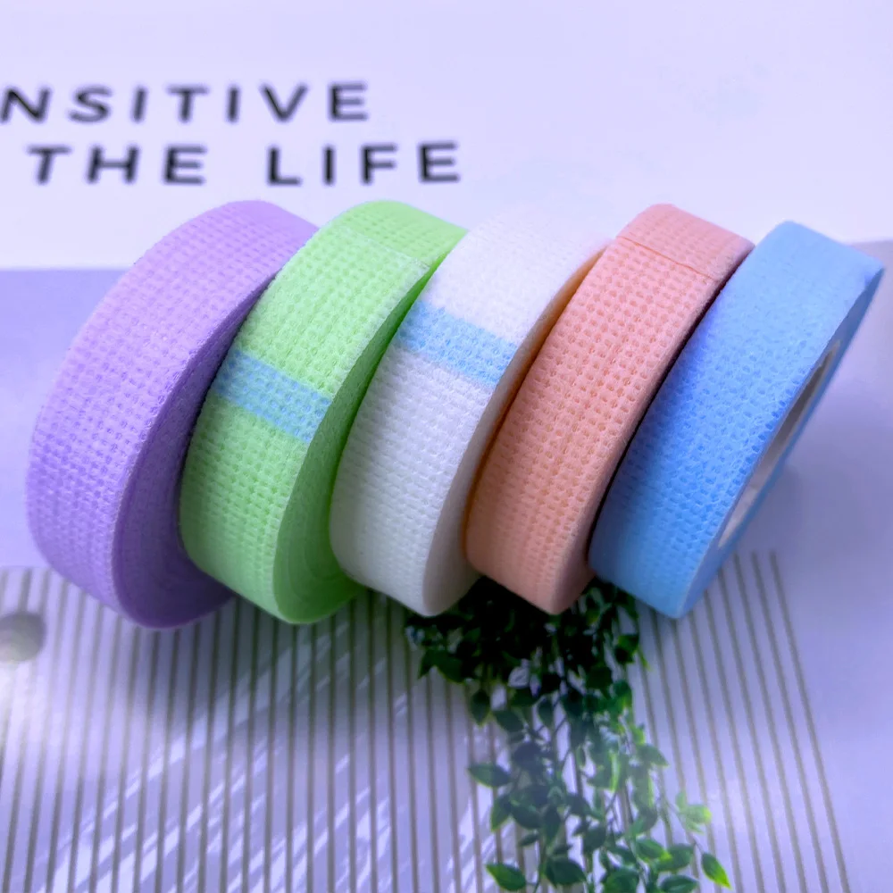 Cinta de pestañas microporosa, suministros de extensión de pestañas, herramientas de maquillaje, venta al por mayor, accesorios para pestañas, cinta de levantamiento de pestañas, 5/10/50 Uds.