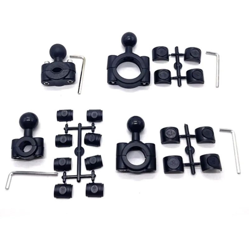 1 Set New Rail Mount 1 Inch Ball Car Headrest Motorcycle Scooter Rearview Mirror Stem Bar Mount For Gar Min Gopro