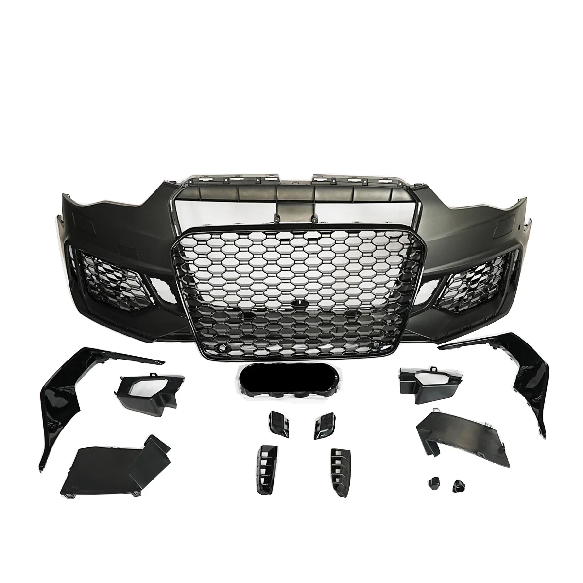 

RS5 B9 Front bumper with grill for A5 S5 B8.5 facelift RS5 bodykit bumper upgrade B9 style 2012 2013 2014 2015 2016