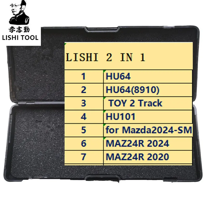 HOT sale! lishi 2 in 1 HU64 HU64(8910) TOY 2 Track V.3 MAZ24R 2020 HU101 for Mazda2024-SM MAZ24R 2024