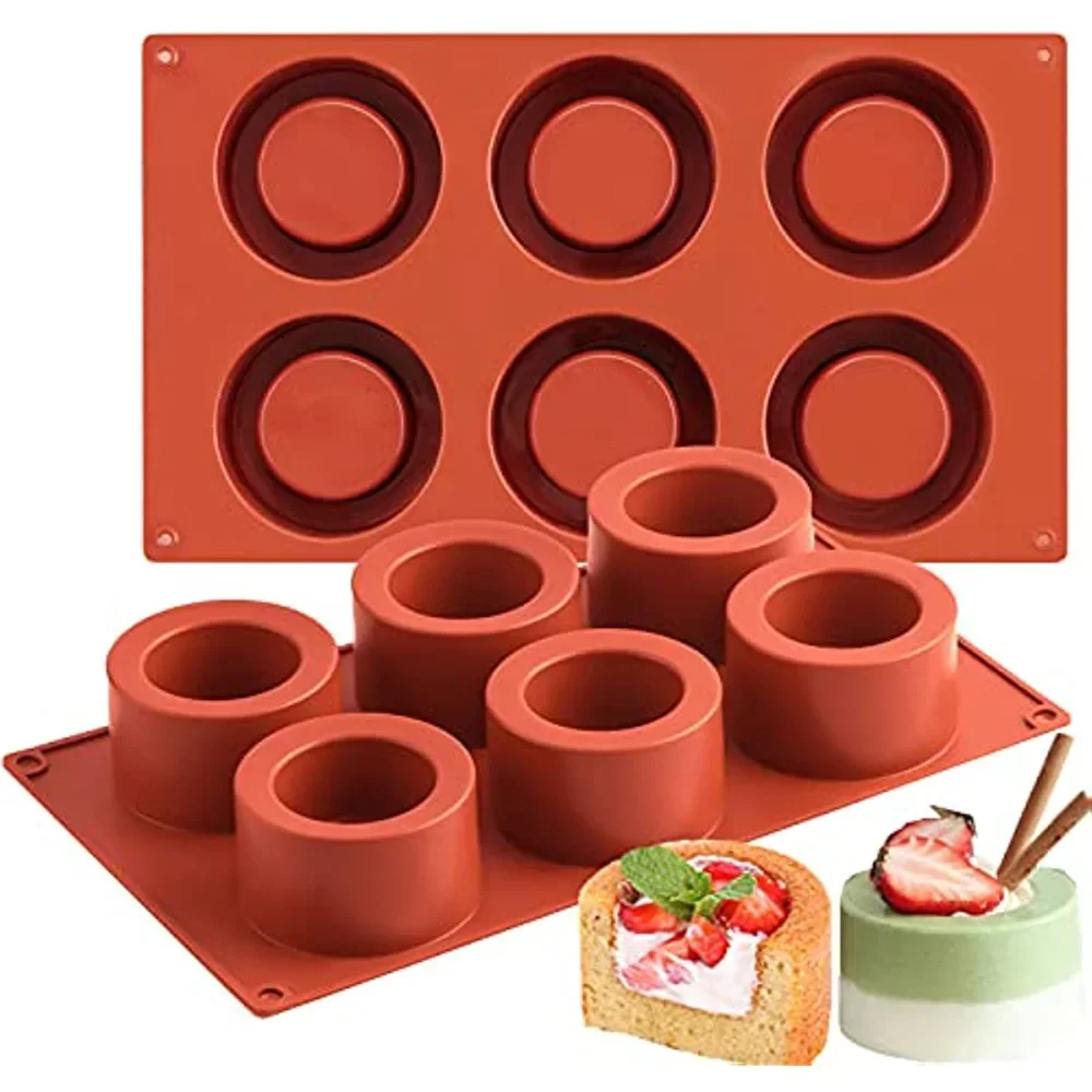 Okrągła forma do ciasta Formy do dekoracji ciast Silikonowe formy do pieczenia Narzędzia do ciast Formy do mydła musowego Taca na ciasto 3D Kuchenna patelnia do pieczenia