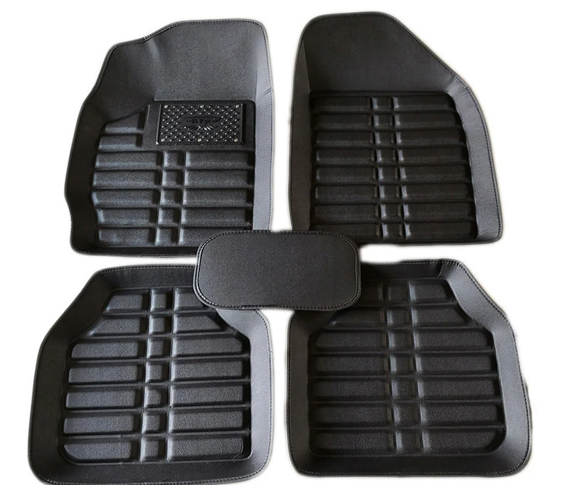 

Hot Selling Custom Waterproof and Anti Slip Four Season Car Floor Mat Kit With 4 Pieces of General Car Floor Mats