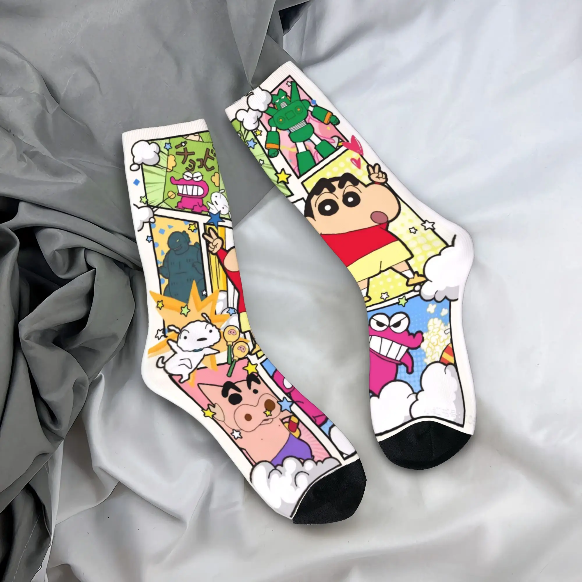 

Носки с мелкими Шин шанса, противоскользящие чулки, мужские мягкие дышащие велосипедные носки, осенние повседневные носки на заказ