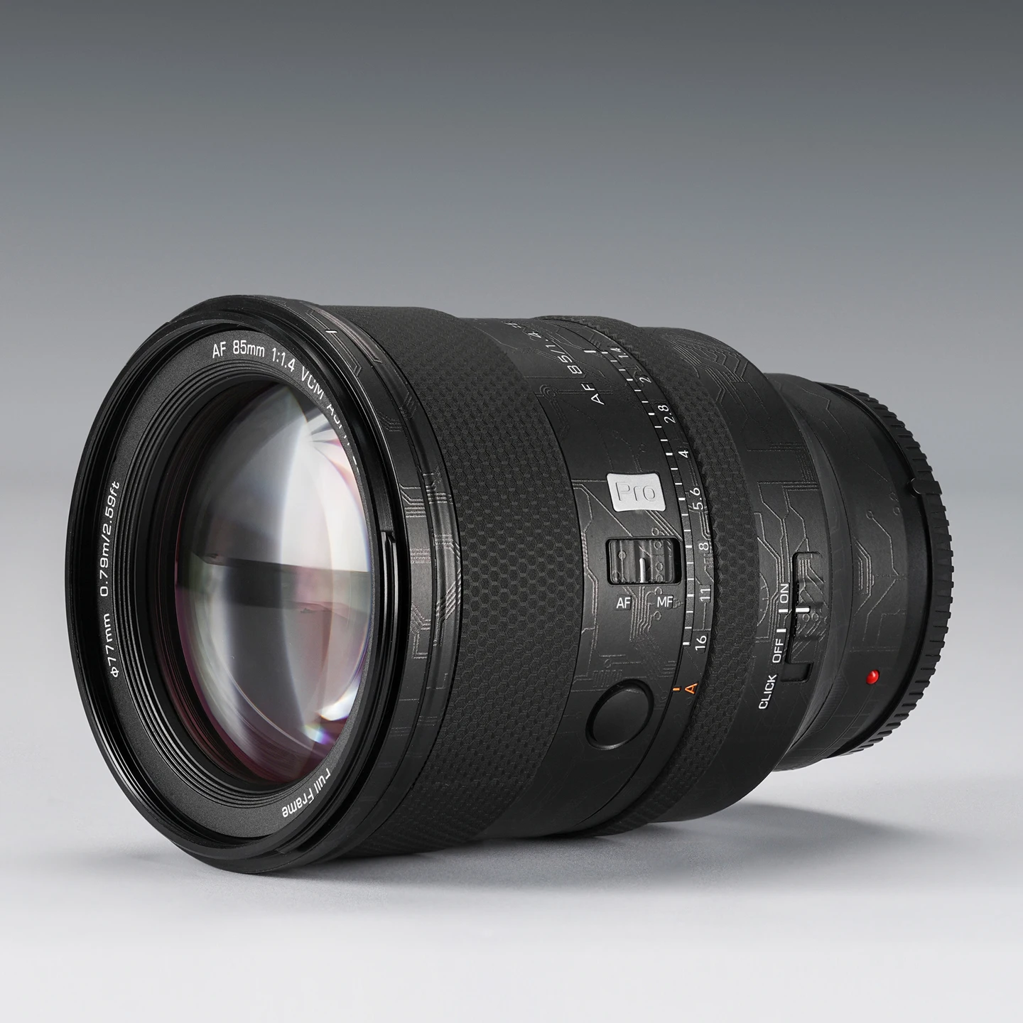 For VILTROX AF 85mm F1.4 Pro for SONY FE Mount Lens Sticker Protective Skin Decal Vinyl Wrap Film Anti-Scratch Protector Coat