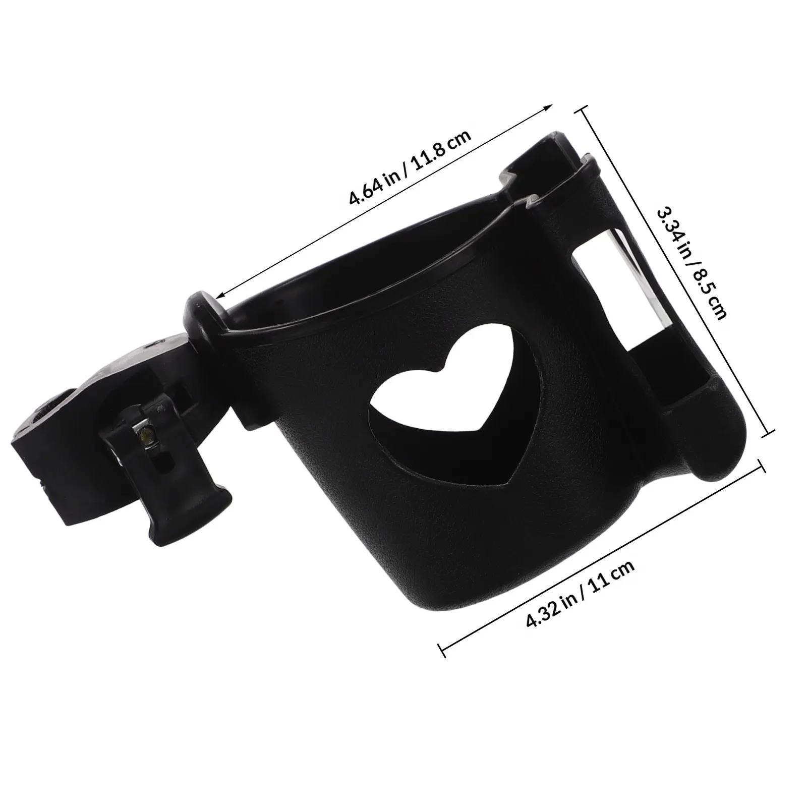 Multifunctional Bike Stroller Cup and Phone Holder for Wheelchair Walker Golf Cart Universal Adjustable Angle Anti Slip Design
