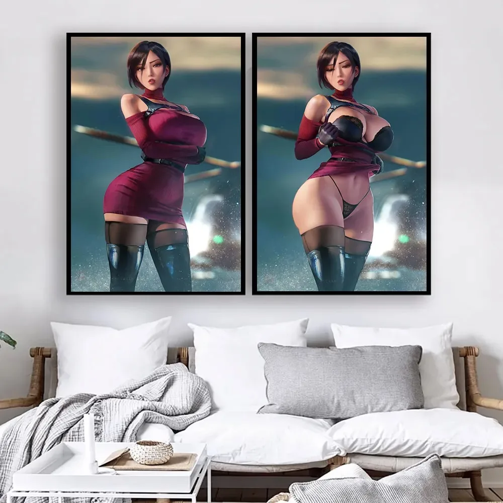 سكس أنمي AI: هل لوحة فنية من قماش لشخصية آدا وونغ حقًا تستحق الشراء؟