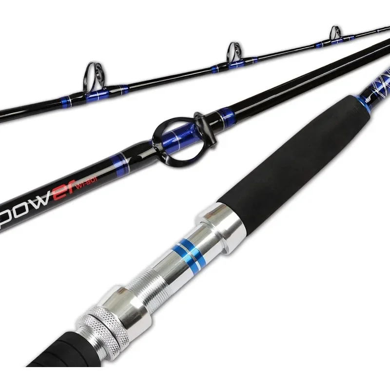 

Saltwater Offshore Trolling Rod Big Game Rod Conventional Boat Fishing Pole