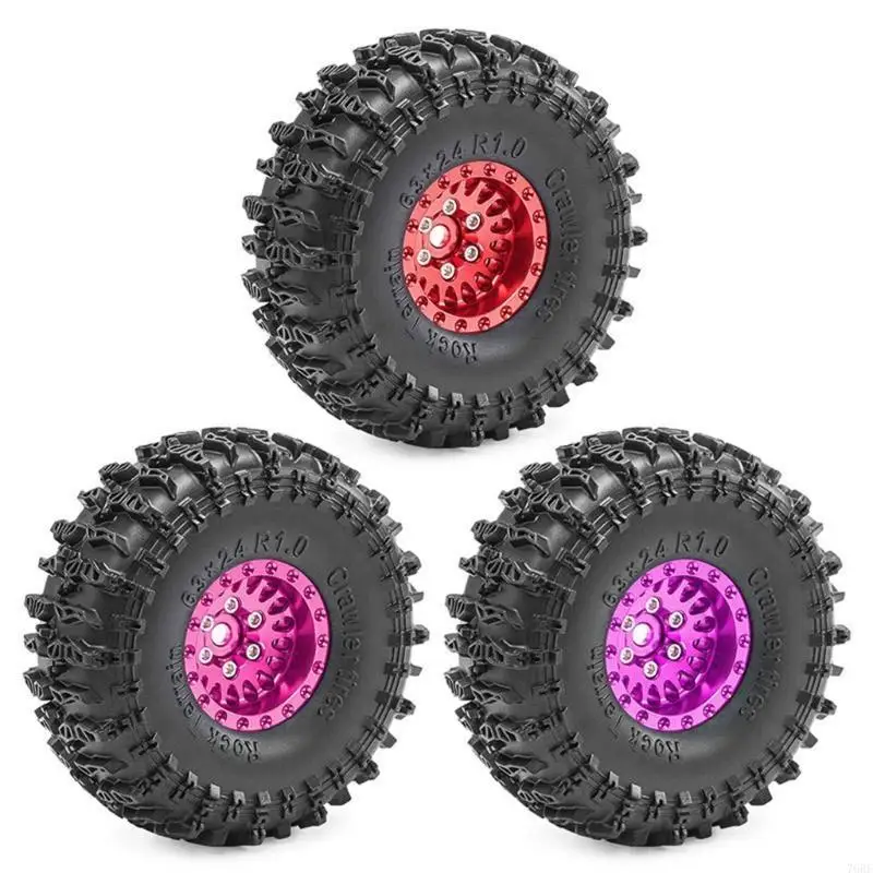 76HF طراز التحكم عن بُعد موديل سيارات المطاط لوازمة إطارات التضاريس الطينية العجلة Beadlock