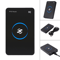 13.56MHZ Contactless HF RFID Smart IC USB Card Reader For one MF1 S50 S70 Contactless Access Control IC Card Reader