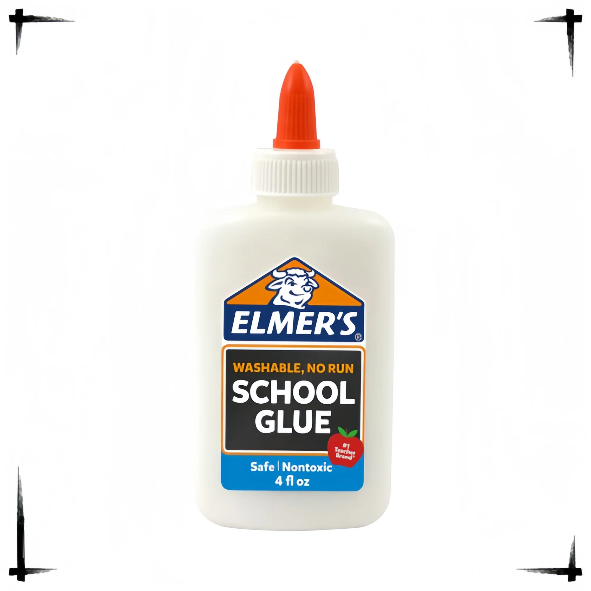 4オンス 洗える液体のり - 子供のアートプロジェクトに安全な無毒の接着剤