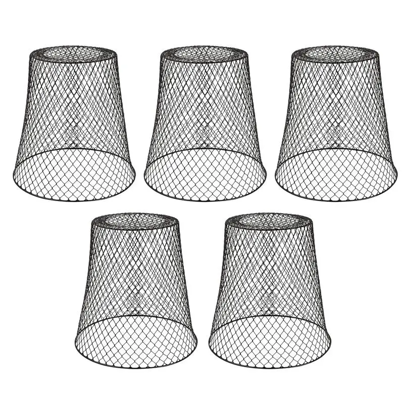 Garden Cloches For Plants 5pcs Plant Cover Metal Wire Squirrel Barrier For Flower Pots Garden Protection From Animal Innovative