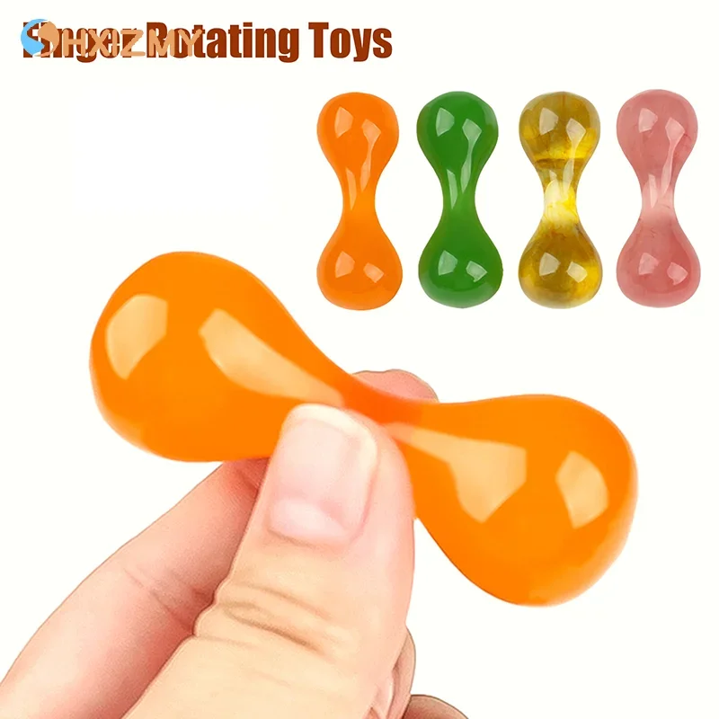 

Finger Exercise Tool Resin Knucklebone Rotate Decompression Toys Finger Relaxation Massage Anti Stress Hand Acupoint Massager