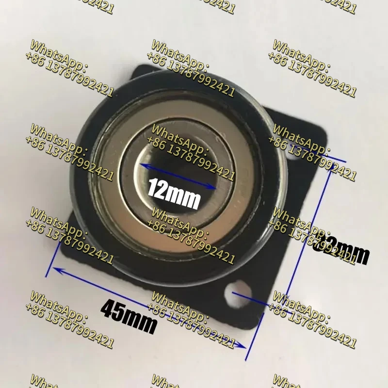 Bearing housing for Packing machine Sealing  driving wheel bearing  rubber   Aperture 12mm