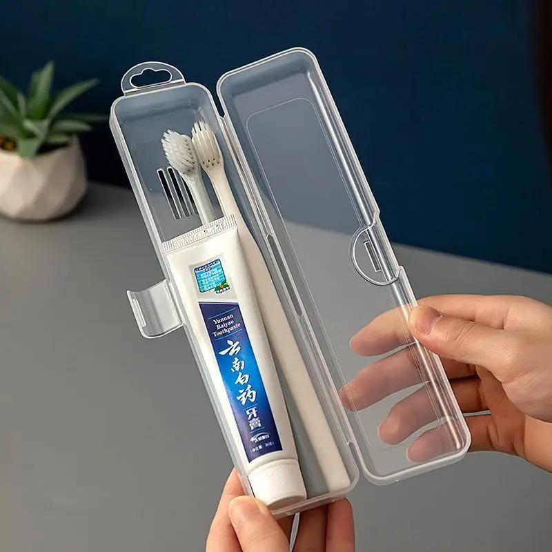 

Transparent Toothbrush Storage Box Business Trip Toothbrush Box Empty Box, Empty Shell Toothbrush Individual Packaging