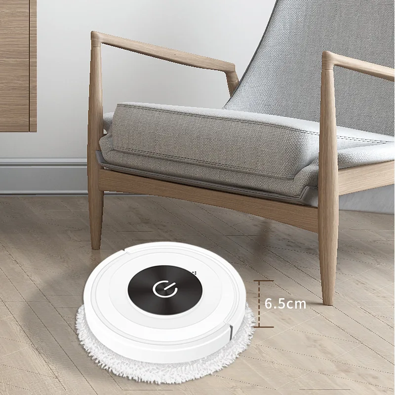 New Mute Touch Mopping Robot Wireless Sweeping Wet And Dry All-In-One Cleaning Machine Smart Home Appliance Vacuum Cleaner