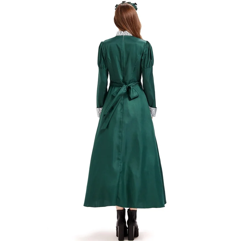 2025 New loween Cosplay Castle Bat Servant orm European Sle Clothing for Women Managerial Costume Stage Performance