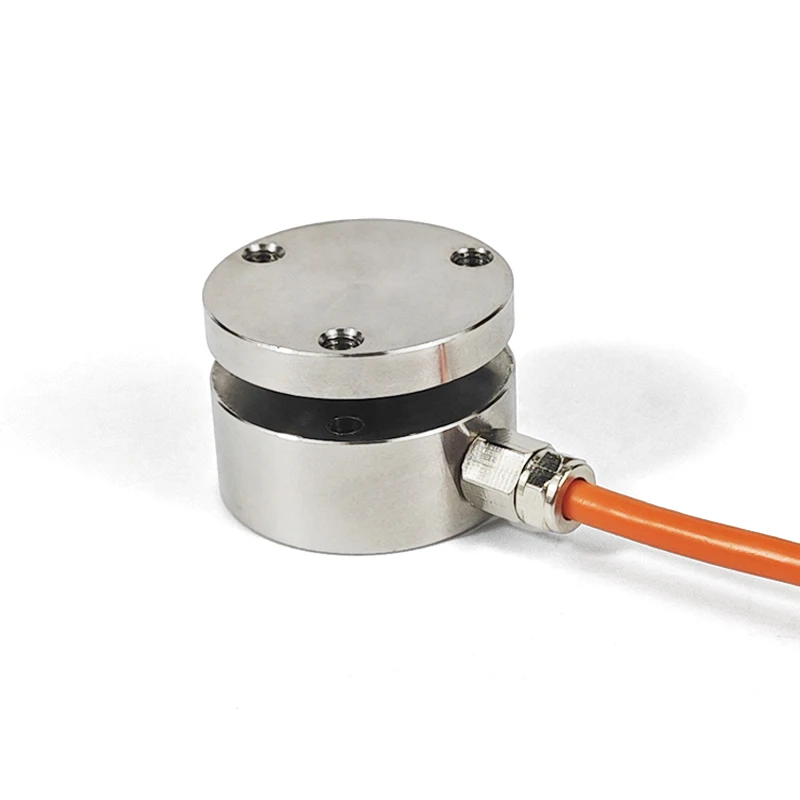 High Quality 25mm Inline Load Cell Miniature Tension and Compression Force Transducer Impact Force Measurement Weighing Sensor