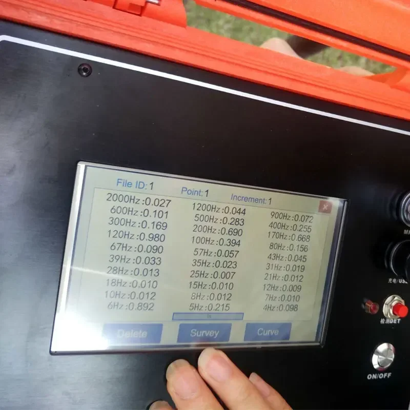 Large Depth and Large Range HFMT Series 0-2000m Underground Gold and Silver Detector