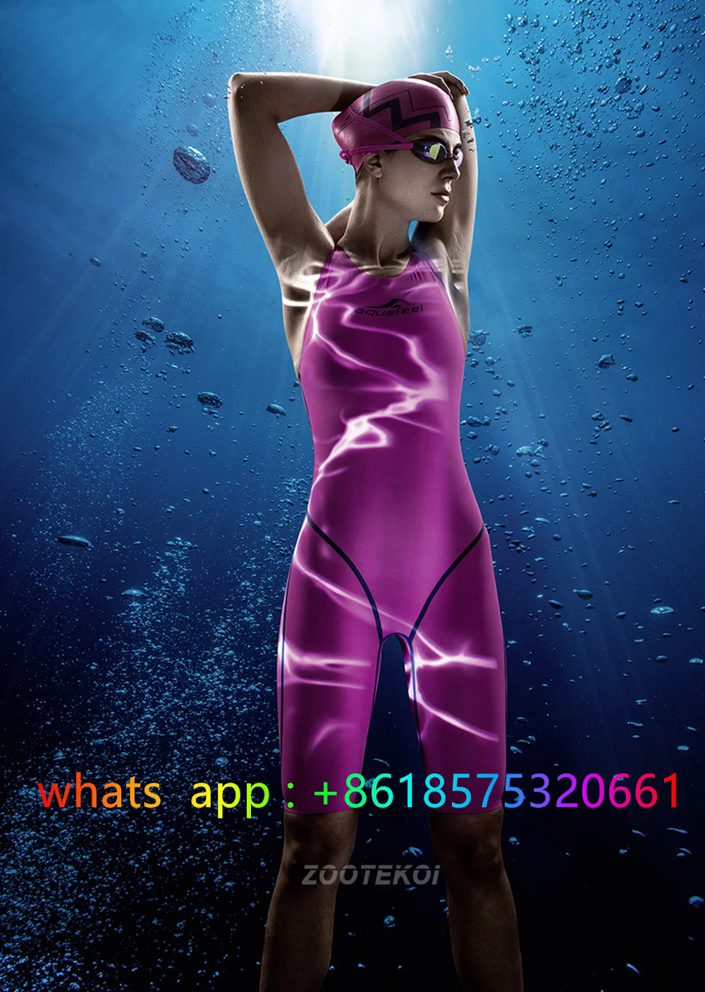 2024LOVE New One Piece Swimsuit Professional Sports Women Swimwear Open Water Competition Backless Bodysuit Comfortable Swimsuit