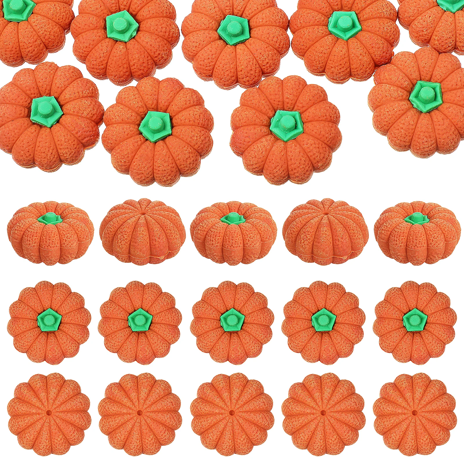 

50 pcs Favors Halloween Party Favors Cute Fall Food Bulk Fall Mini Erasers Mini Erasers For Kids Student Supplies
