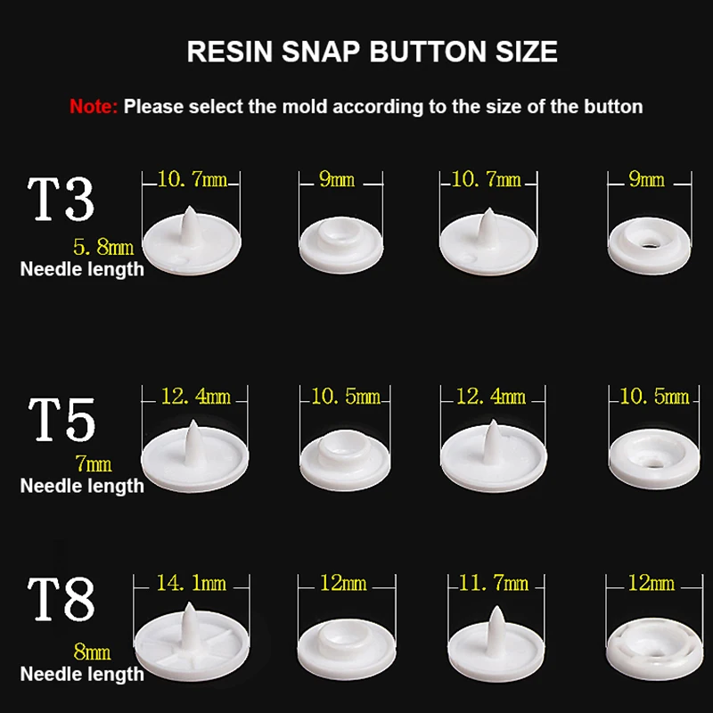 Wholesale Price Plastic Snap Buttons For Clothing Garment Press Stud Fasteners Kids Diapers Bibs Bags Folder Resin Snap Buttons
