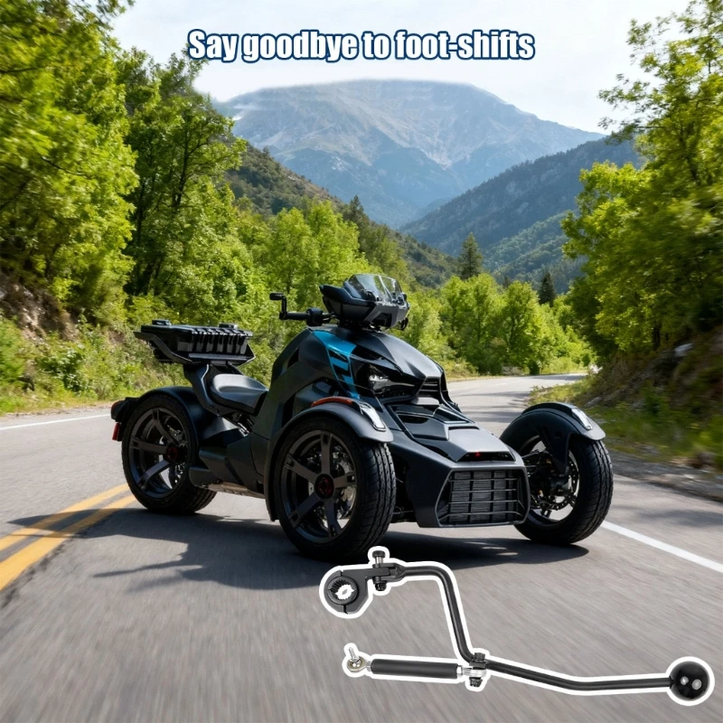 Y4UA Universal Reverse Shifter Fits Various Motorcycle Models Customizable Build