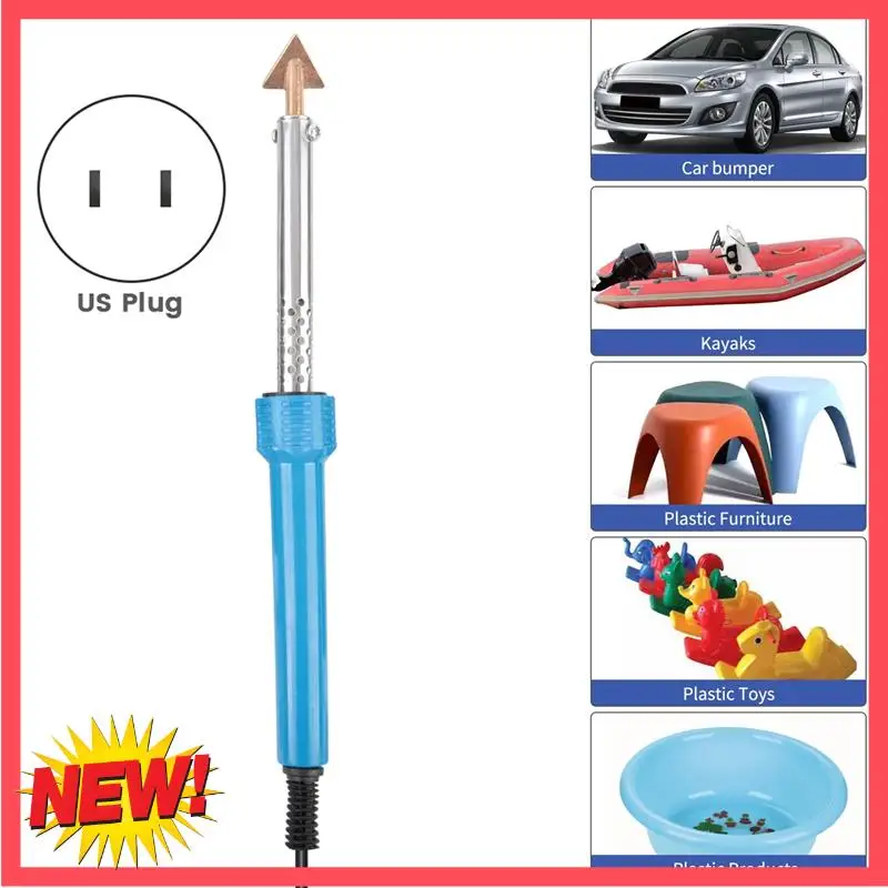 

B17C 80W Plastic Welder Electric Soldering Iron For Car Bumper Repairs DIY Tool Wire Mesh,Dashboard,Kayak Welder US Plug Easy In