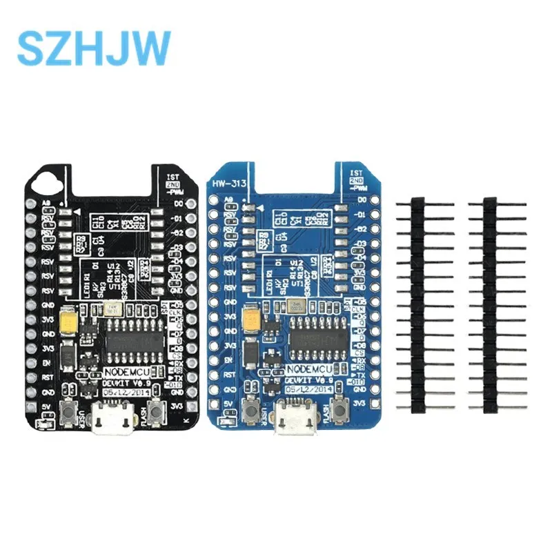 ESP8266 ESP12E ESP12F WIFI Internet Development Board Blue ESP-12E ESP-12F Adapter Compatible For NodeMCU Lua