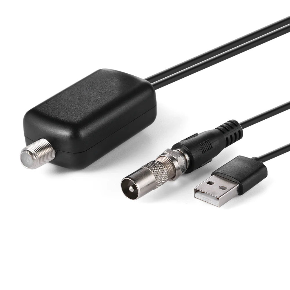 PER TV-BOX ANTENNA auto amplificatore booster indoor digitale antenna TV DVB-T2 EUR 8,32