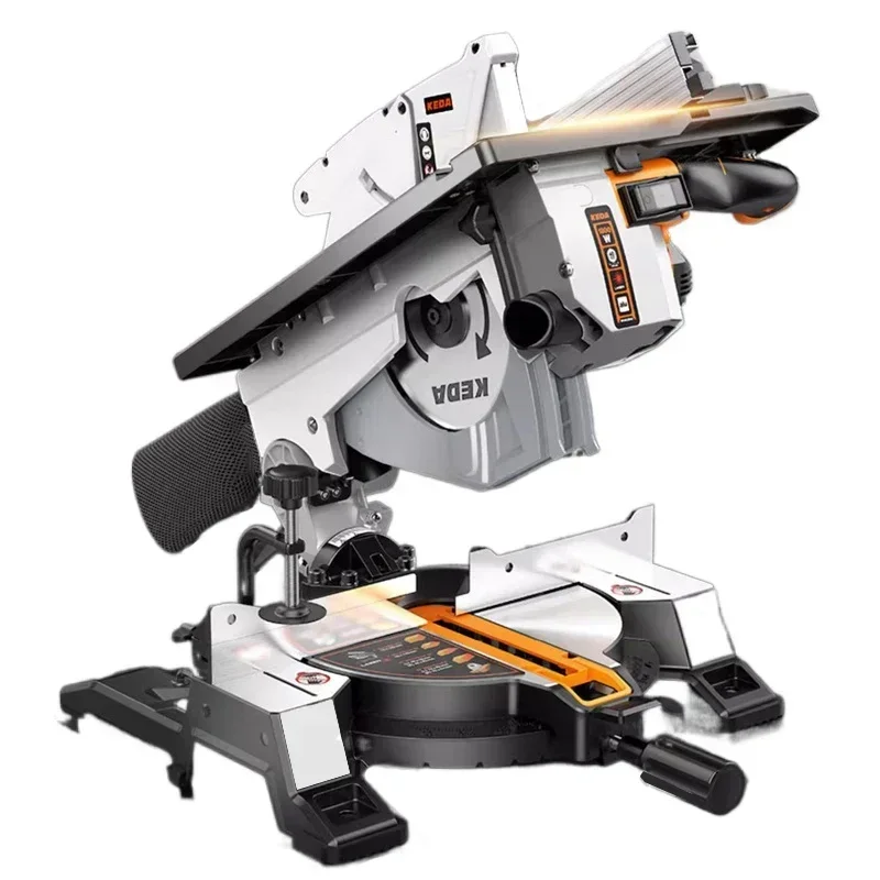 MaxMultifunctional Table Saw, Miter Saw Multi Functional Woodworking Sliding Table Compound Saw