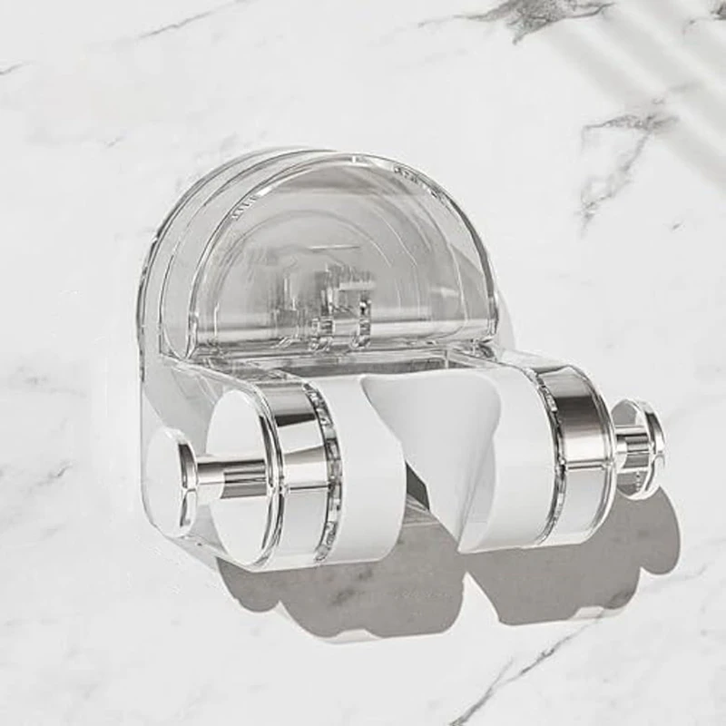 3Pcs Suction Cup Shower Holder,Shower Head Holder Wall Mount,Universal Suction Cup Shower Holder Adjustable Easy Install