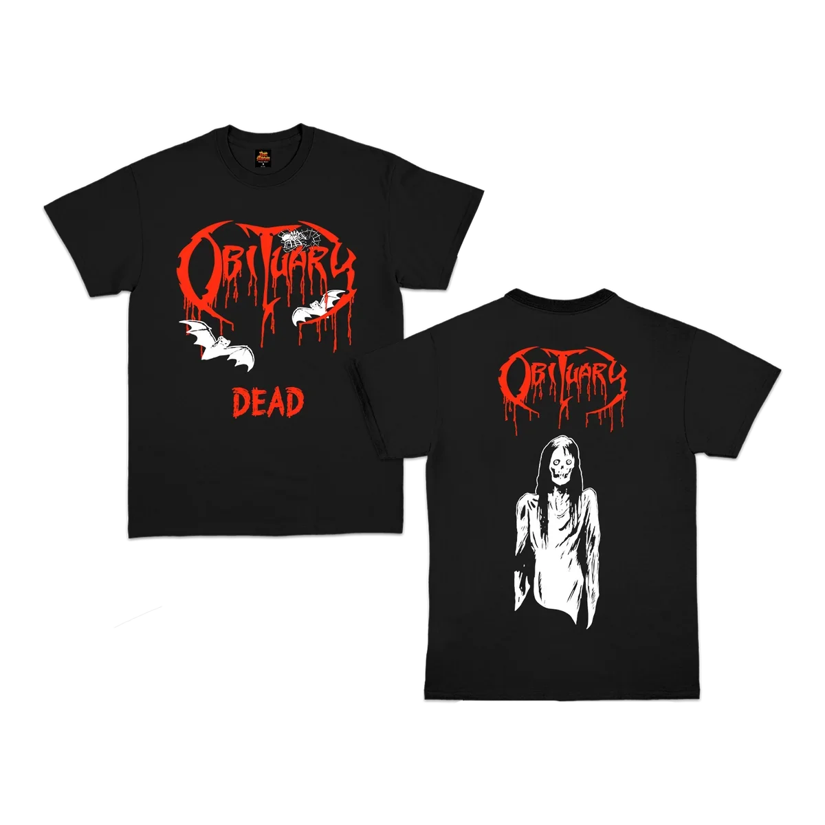 Zombie-Horde, dunkler Grafikdruck, Unisex-T-Shirt, Obituary Death Metal Band Fan Top – Detail 7