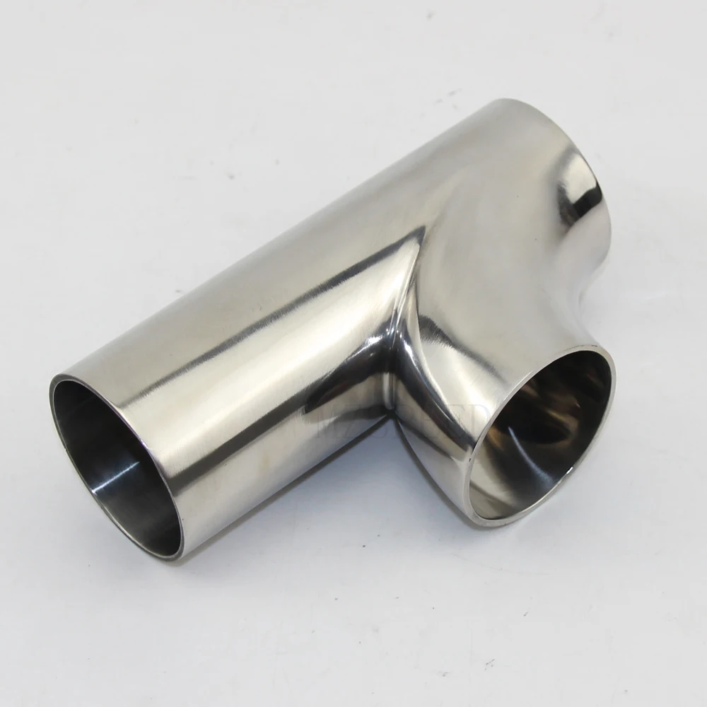 

19-38mm Pipe OD Butt Welding Y-Shaped Elbow 3 Way SUS 304 Stainless Sanitary Fitting Spliter Homebrew Beer Wine