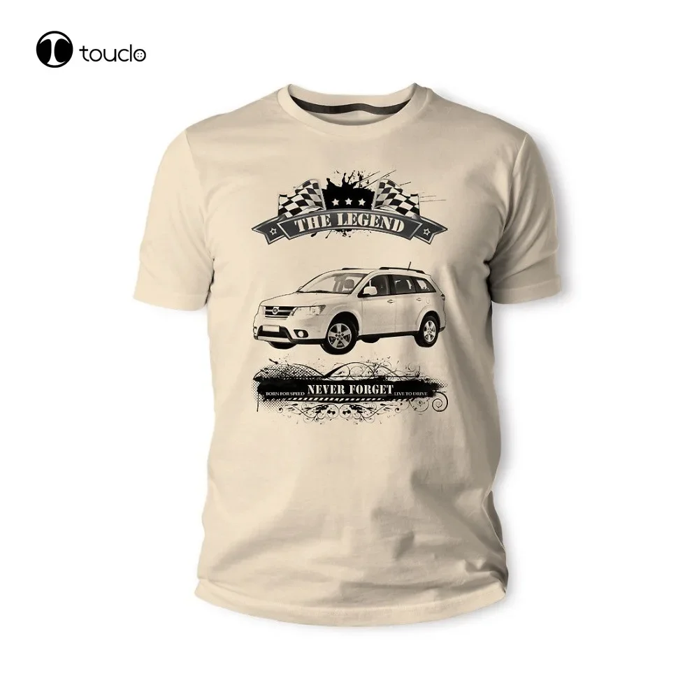 T-Shirt Italian Classic Car Fans Fiat Freemont Youngtimer Oldtimer Herren Men Tops Tees Summer Fashion New Printed T Shirt