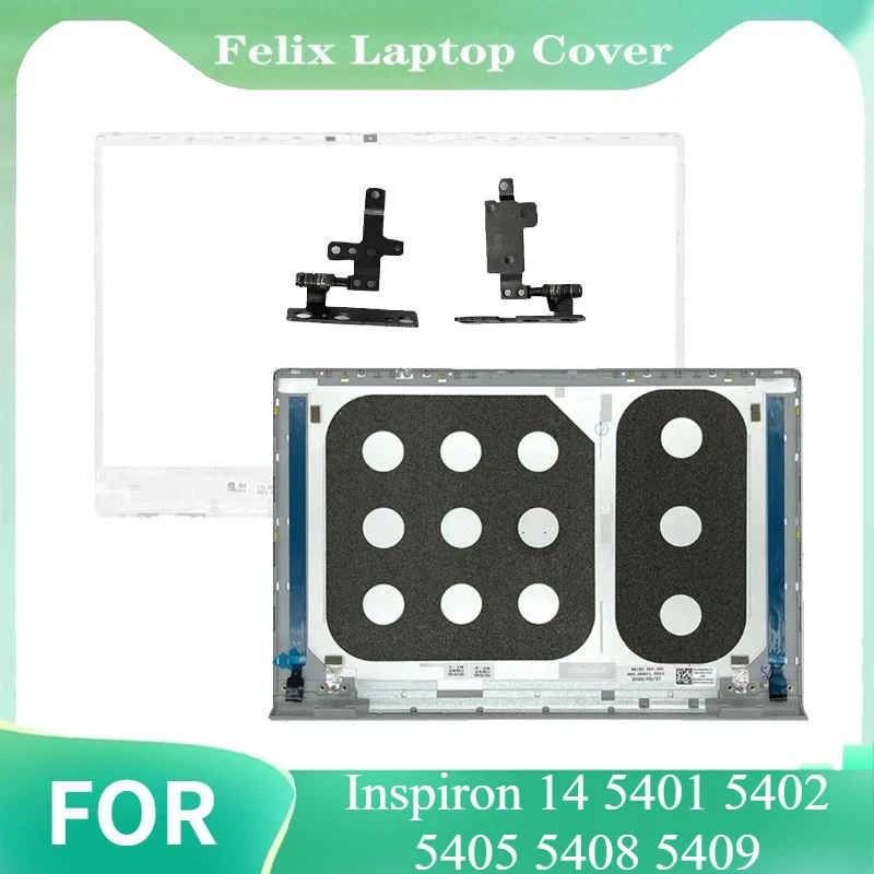 NEW For Inspiron 14 5401 5402 5405 5408 5409 LCD Back Cover Front Bezel Hinges 14inch