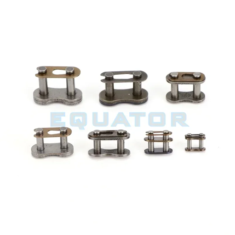 5pcs/solt 25H T8F 420 428 428H 520 530 Chain Master Link Pocket Dirt Pit ATV Quad Go Kart E Gas Scooter Motorcycle