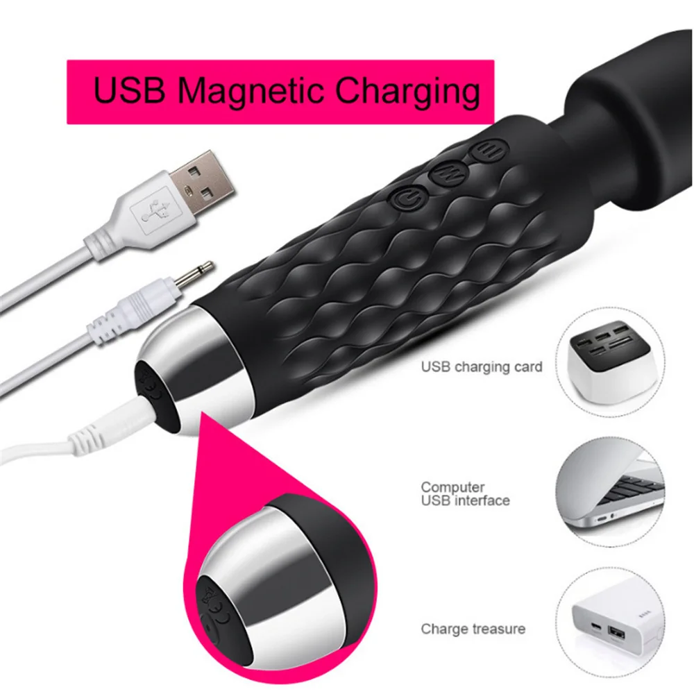 Powerful AV Vibrator Magic-Wand Clitoris Stimulator Sex Toys for Women G spot Massager Adult Female Erotic Product - Image 5