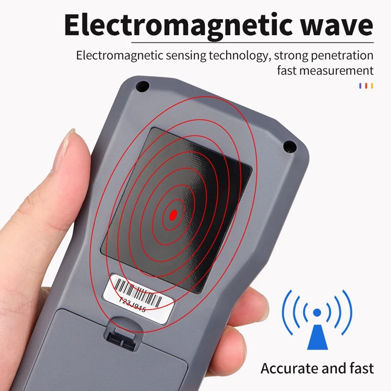 Professional Digital Moisture Meter For Measuring Moisture Content Of Concrete, Wood, Paper, Bamboo, Carton And Textile