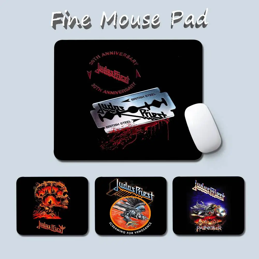 

Коврик для мыши J-Judas Priest Heavy Metal Band, 1 шт., для ПК, с запирающимся краем, для игрового компьютера