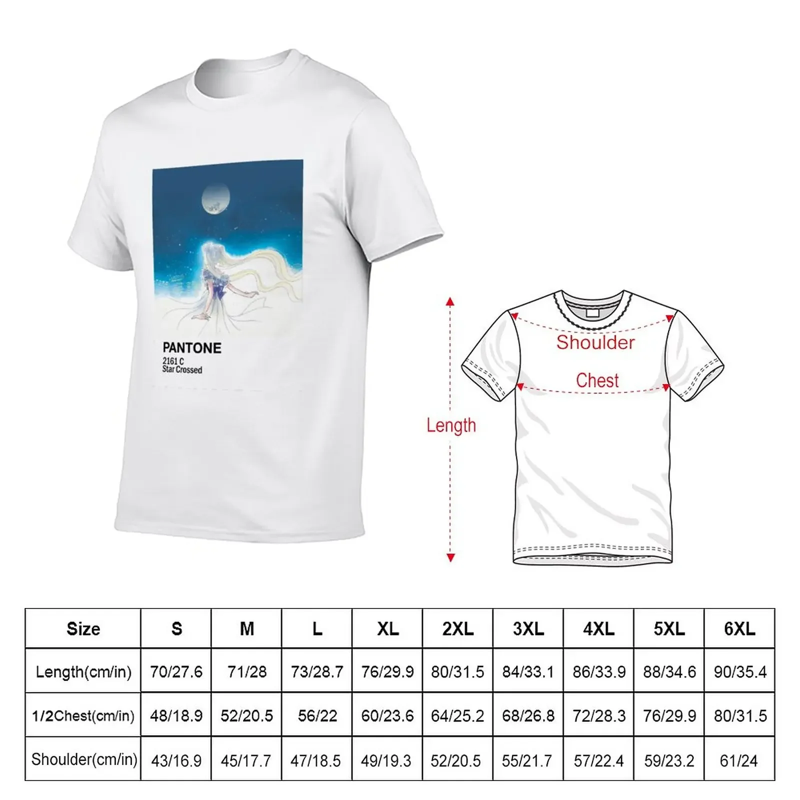 New Star Crossed Pantone T-Shirt blanks graphic t shirt vintage graphic tee shirt designer shirts big and tall t shirts for men