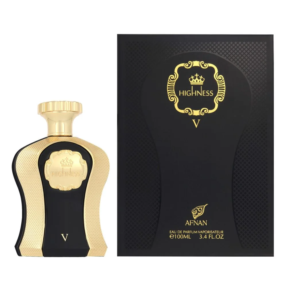 

Afnan - Highness V Black EDP (3.4oz)