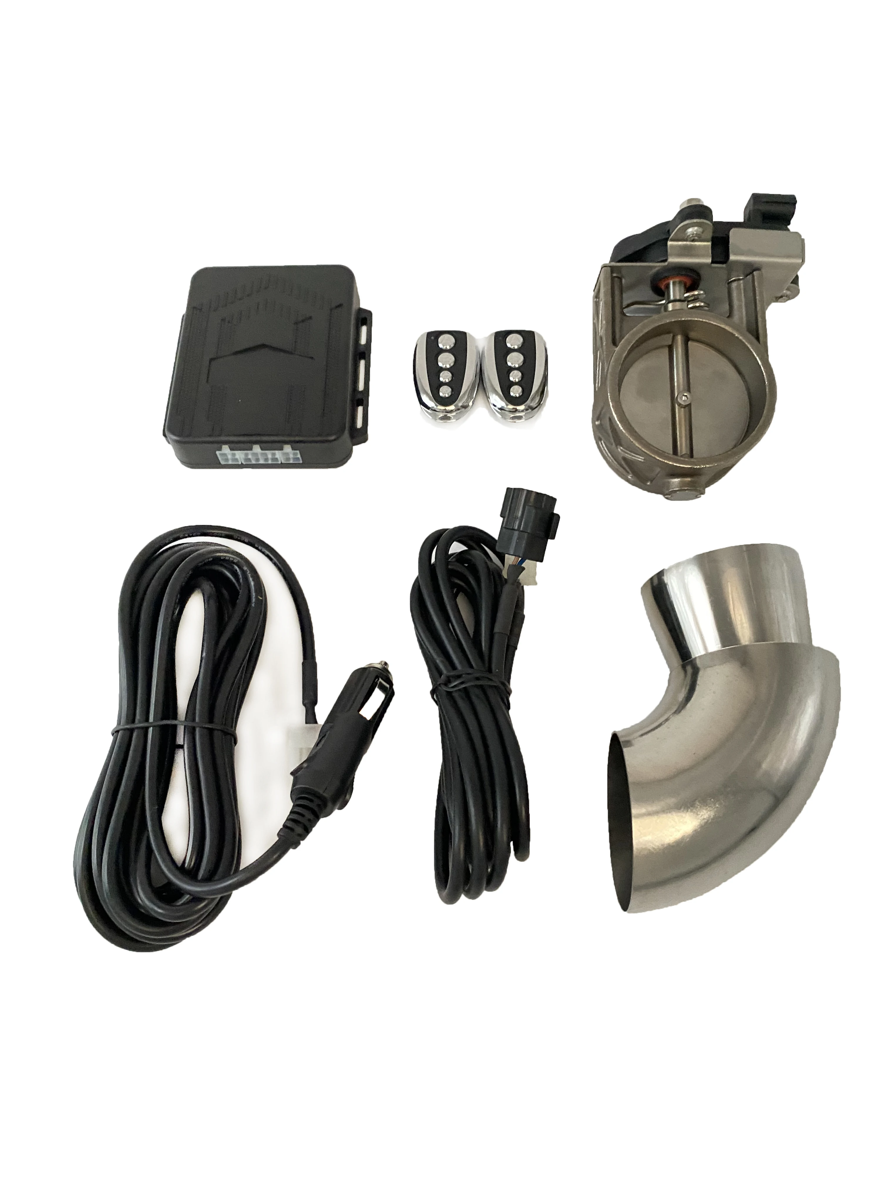 

Automobile Vacuum Pump Exhaust Cut-off Valve Electronic Exhaust Valve With Remote Control Multi-angle Switch 51mm, 63mm, 76mm